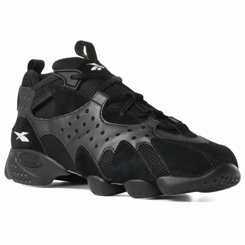 Tenisi Reebok 3d Op. 98 Barbati Negrii/Albi Romania EA3444XS